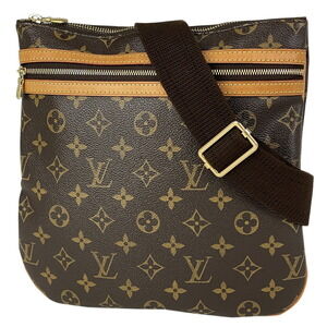 Louis Vuitton Bosphore Pochette Shoulder Bag Monogram Brown